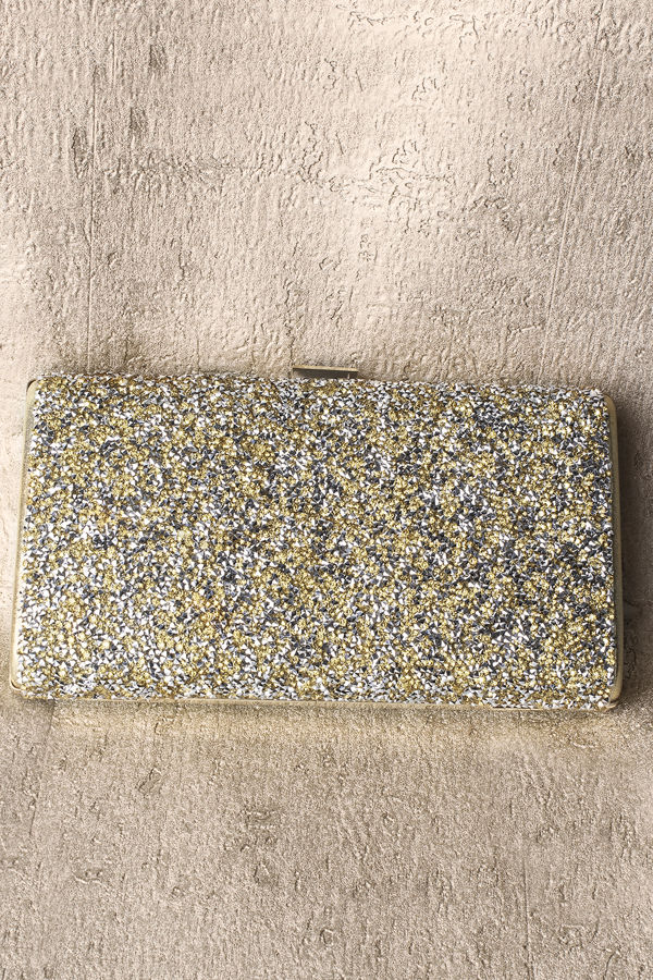 Gold Stone Clutch